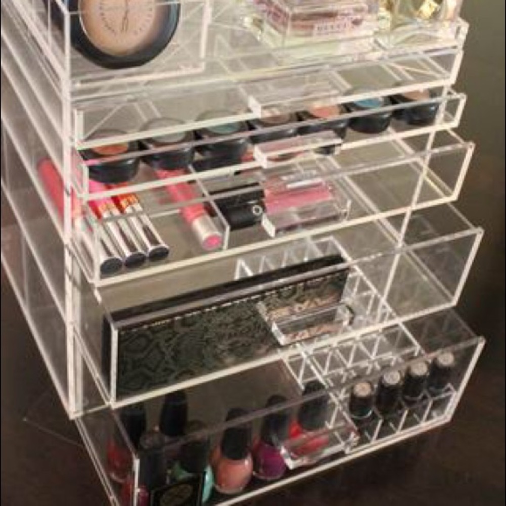 LUX Acrylic Makeup Box Organizer